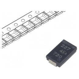 Condensator tantal-polimer 220uF 4V SMD | Electronic-mag.ro | Componente Electronice