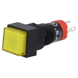 Comutator apăsare ON-ON 2 poziții SPDT 0.5A 250V | Electronic-mag.ro | Componente Electronice