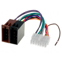 Conector ISO Kenwood 14 PIN | Electronic-mag.ro | Componente Electronice