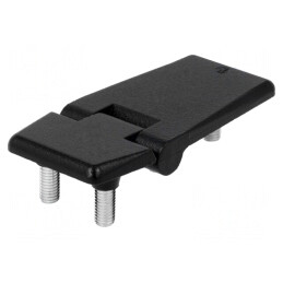 Balama Neagră din Aliaj Aluminiu şi Zinc 70mm | Electronic-mag.ro | Componente Electronice