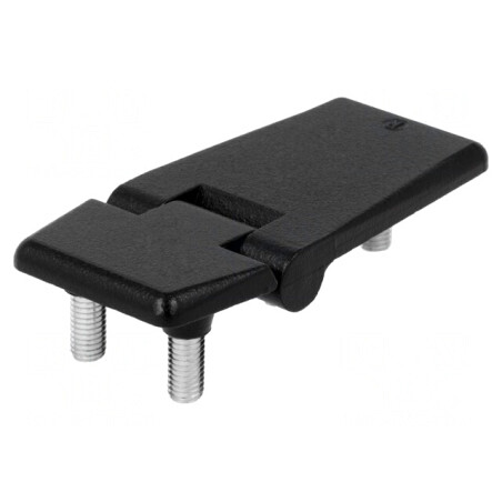 Balama Neagră din Aliaj Aluminiu şi Zinc 70mm | Electronic-mag.ro | Componente Electronice