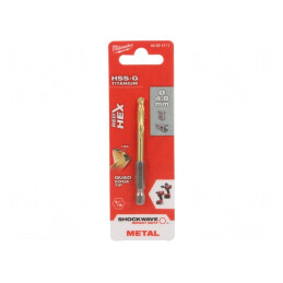 Burghiu Metal Ø 4.8mm Oțel Rapid HSS-G | Electronic-mag.ro | Componente Electronice