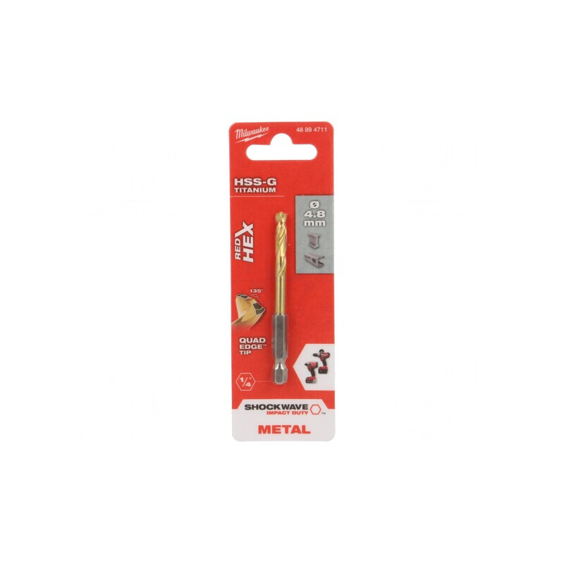 Burghiu Metal Ø 4.8mm Oțel Rapid HSS-G | Electronic-mag.ro | Componente Electronice