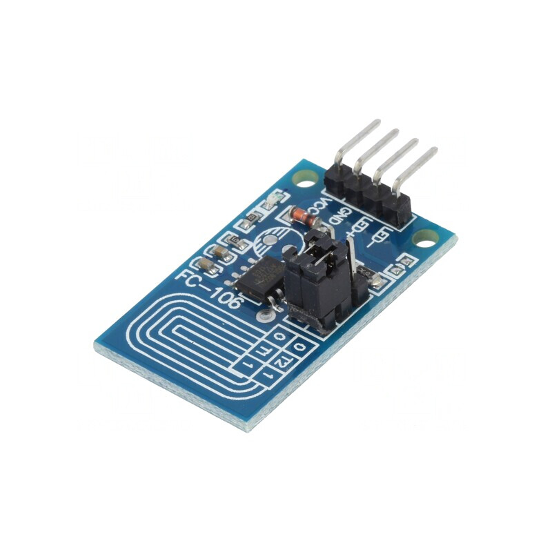 Senzor Tactil Capacitiv 2,4-5,5VDC 23x20mm | Electronic-mag.ro | Componente Electronice