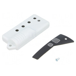 Carcasă pentru pilot X din ABS 29x62x10mm | Electronic-mag.ro | Componente Electronice