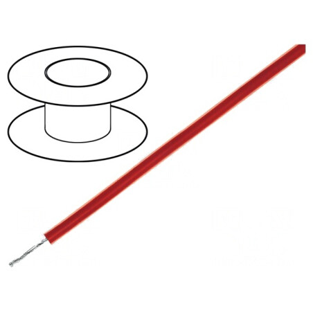 Cablu Siliconic Roșu-Maro 1x1mm2 15kV | Electronic-mag.ro | Componente Electronice