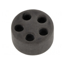 Insert Ppresetupă 6mm M32 IP68 Cauciuc NBR 5 Orificii | Electronic-mag.ro | Componente Electronice