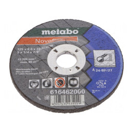Disc șlefuitor oțel 125mm 22.23mm 6mm | Electronic-mag.ro | Componente Electronice