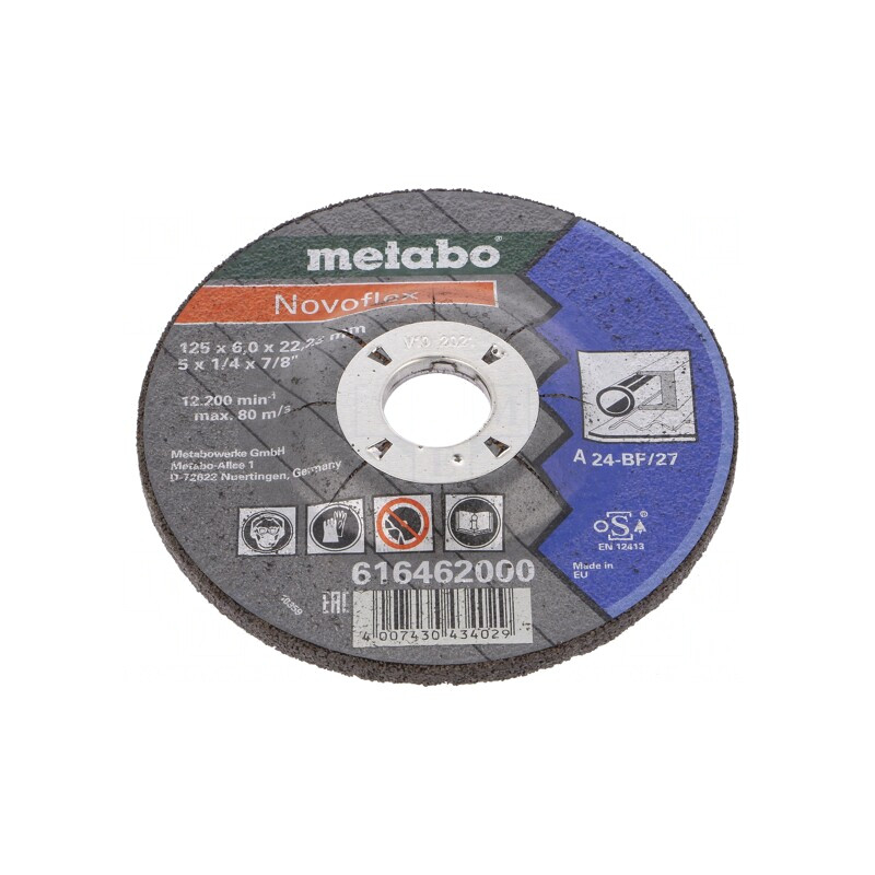 Disc șlefuitor oțel 125mm 22.23mm 6mm | Electronic-mag.ro | Componente Electronice