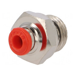 Racord push-in 1/4 Filet Alamă Nichelată | Electronic-mag.ro | Componente Electronice