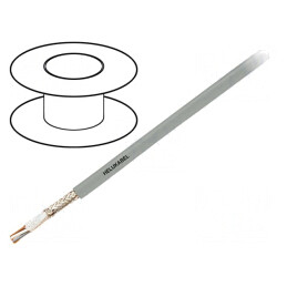 Cablu de control SUPERTRONIC-C-PVC 3x0.34mm gri Cu