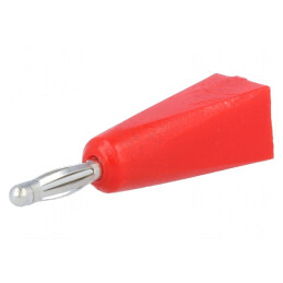 Conector Banană 2mm 5A Roșu pentru Cablu | Electronic-mag.ro | Componente Electronice