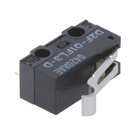 Microîntrerupător cu Manetă și Rulment | Electronic-mag.ro | Componente Electronice