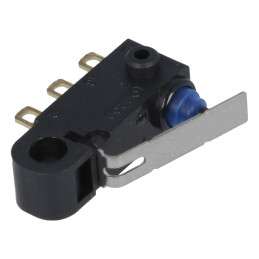 Microîntrerupător cu manetă 0,1A/125VAC 2A/12VDC | Electronic-mag.ro | Componente Electronice