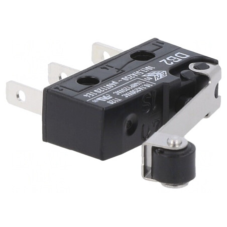 Microîntrerupător cu Rola 10A/250VAC 0,1A/80VDC | Electronic-mag.ro | Componente Electronice