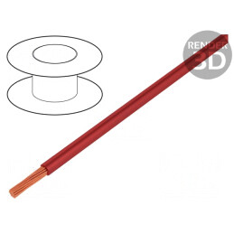 Cablu FlexiVolt 2V Cu 1mm2 PVC Roșu 1.5kV | Electronic-mag.ro | Componente Electronice