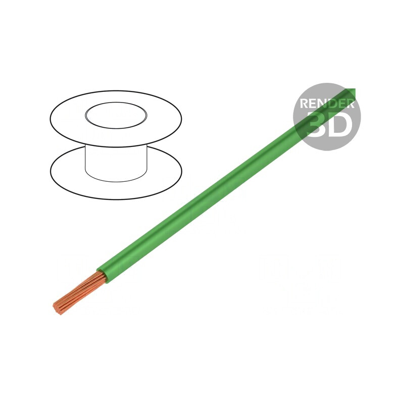 Cablu FlexiVolt 1mm2 PVC Verde 1,5kV | Electronic-mag.ro | Componente Electronice Cablu FlexiVolt 1mm2 PVC Verde 1,5kV | Electronic-mag.ro | Componente Electronice