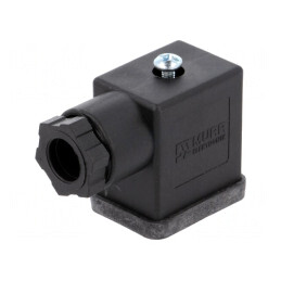 Conector cu Valvă Mufă 11mm 3 PIN 90° | Electronic-mag.ro | Componente Electronice