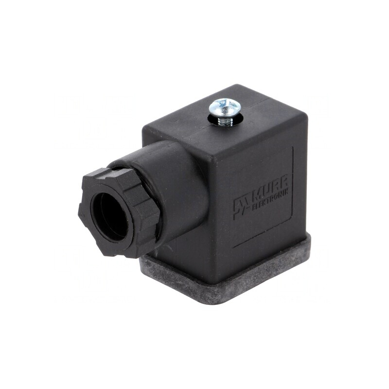 Conector cu Valvă Mufă 11mm 3 PIN 90° | Electronic-mag.ro | Componente Electronice