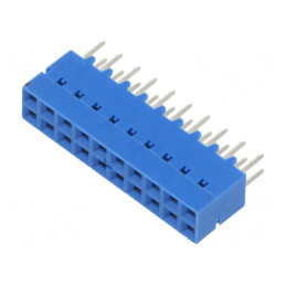 Soclu PCB Mamă 20 PIN 2,54mm THT Dubox Aurit Drept | Electronic-mag.ro | Componente Electronice