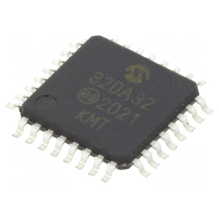 Microcontroler AVR TQFP32 1,8-5,5VDC AVR-DA | Electronic-mag.ro | Componente Electronice