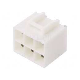 Soclu cablu-placă 6 pini cositorit pentru PCB | Electronic-mag.ro | Componente Electronice