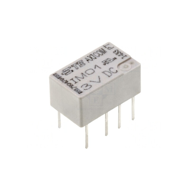 Releu Electromagnetic DPDT 3VDC 2A THT | Electronic-mag.ro | Componente Electronice