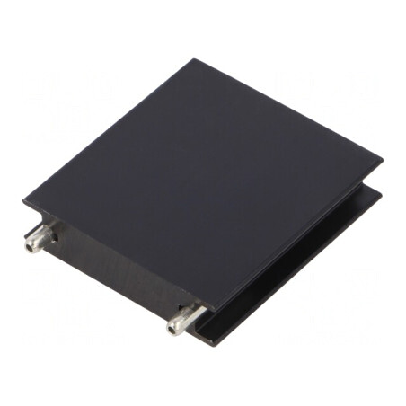 Radiator Extrudat Plat Negru pentru TO218/TO220/TO247/TOP3 | Electronic-mag.ro | Componente Electronice