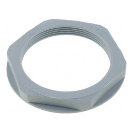 Piuliţă M50 poliamidă gri 60mm Pas 1,5 | Electronic-mag.ro | Componente Electronice