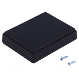 Carcasă Universală ABS Neagră 59x76x17mm | Electronic-mag.ro | Componente Electronice