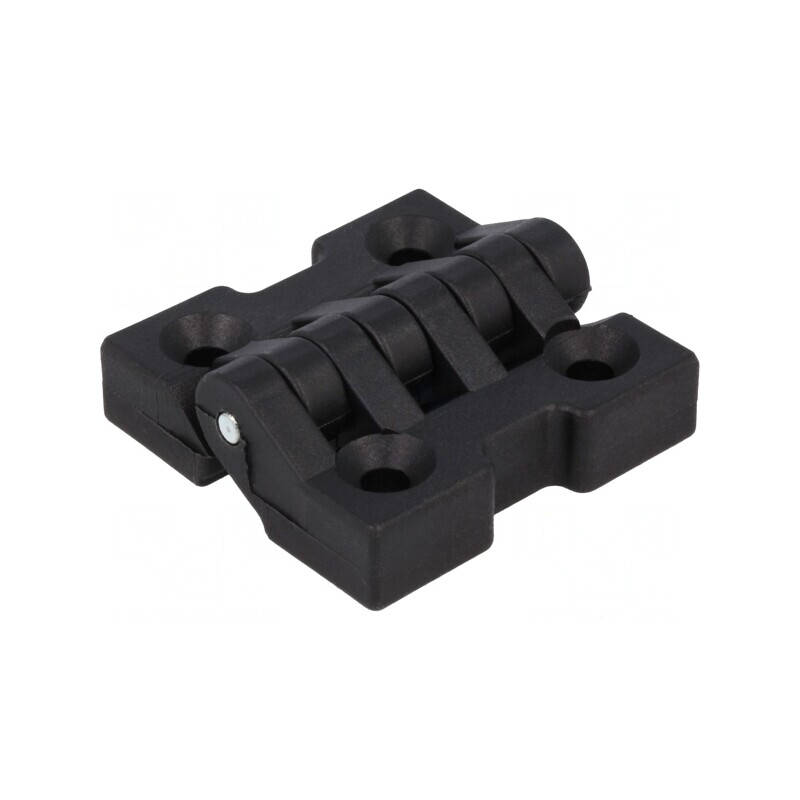Balama Poliamidă Neagră 47mm x 48mm 4 Orificii | Electronic-mag.ro | Componente Electronice Balama Poliamidă Neagră 47mm x 48mm 4 Orificii | Electronic-mag.ro | Componente Electronice