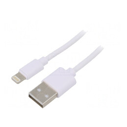 Cablu USB 2.0 Apple Lightning 1,8m | Electronic-mag.ro | Componente Electronice