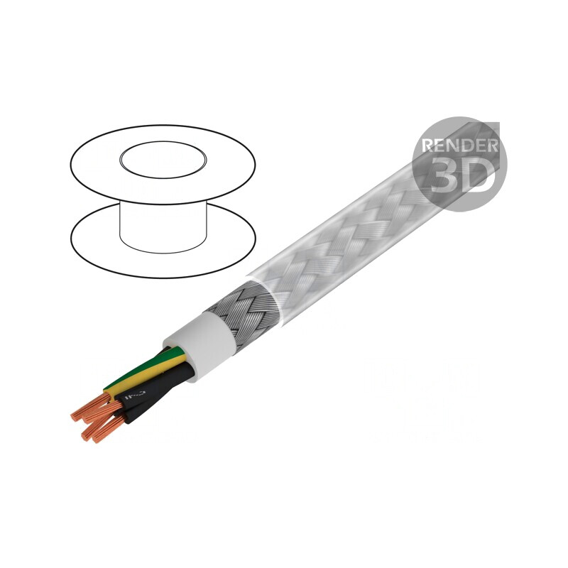 Cablu Ecranat BiT 500 CY 4G0,75mm2 Cupru Cositorit | Electronic-mag.ro | Componente Electronice