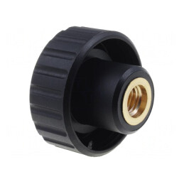 Buton de Reglare Poliamidă M6 32mm | Electronic-mag.ro | Componente Electronice