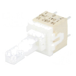 Comutator Tastatură Albă DPST 0,1A 32VDC | Electronic-mag.ro | Componente Electronice