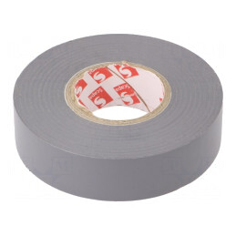 Bandă Electroizolantă 19mm x 25m Gri | Electronic-mag.ro | Componente Electronice