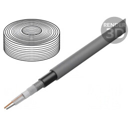 Cablu Microfon Negru OFC 2x0,35mm²