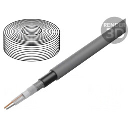 Cablu Microfon Negru OFC 2x0,35mm² | Electronic-mag.ro | Componente Electronice