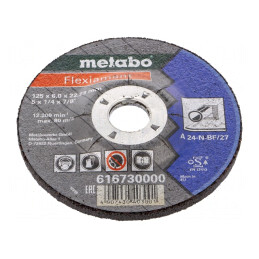 Disc de șlefuit pentru oțel 125mm 22,23mm 6mm | Electronic-mag.ro | Componente Electronice