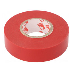 Bandă Izolatoare Roșie 19mm x 25m x 0,15mm | Electronic-mag.ro | Componente Electronice