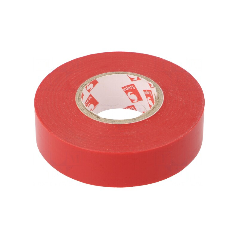 Bandă Izolatoare Roșie 19mm x 25m x 0,15mm | Electronic-mag.ro | Componente Electronice
