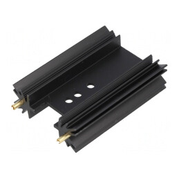 Radiator Extrudat SOT32/TO220/TO3P Negru 50,8mm 9K/W | Electronic-mag.ro | Componente Electronice