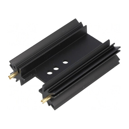 Radiator Extrudat SOT32/TO220/TO3P Negru 50,8mm 9K/W | Electronic-mag.ro | Componente Electronice