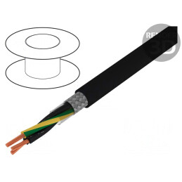 Cablu Ecranat 3G0,75mm2 Cupru Cositorit | Electronic-mag.ro | Componente Electronice