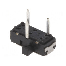 Comutator Glisant SPDT 0.2A 12V ON-ON PCB THT | Electronic-mag.ro | Componente Electronice