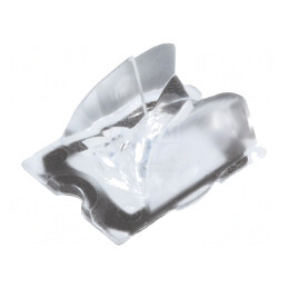 Lentilă LED Dreptunghiulară Transparentă PMMA | Electronic-mag.ro | Componente Electronice
