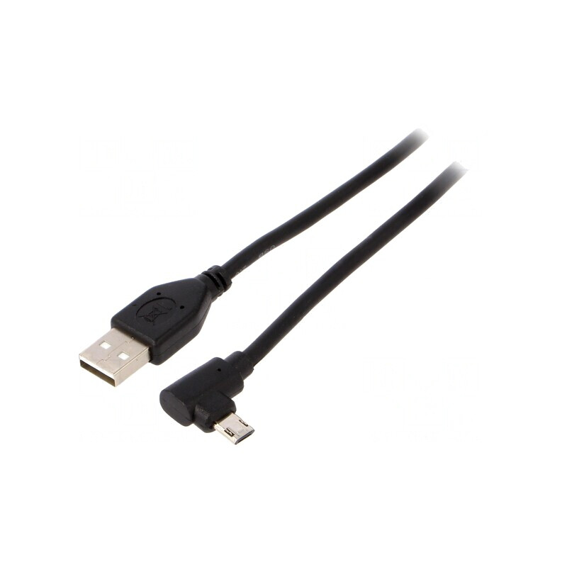 Cablu USB 2.0 Aurit 1.8m Negru Cablexpert | Electronic-mag.ro | Componente Electronice