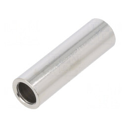 Manşon Distanţier Alamă Nichel 40mm 12mm | Electronic-mag.ro | Componente Electronice