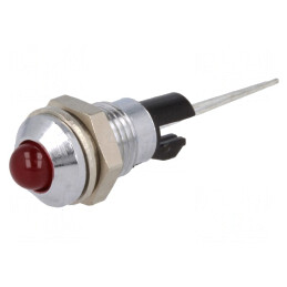 Lampă LED Roșie 5mm pentru PCB | Electronic-mag.ro | Componente Electronice