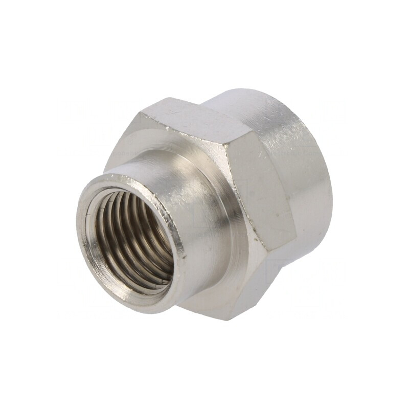 Manşon Reducţie Alamă Nichelată G 1/4 F-F | Electronic-mag.ro | Componente Electronice Manşon Reducţie Alamă Nichelată G 1/4 F-F | Electronic-mag.ro | Componente Electronice